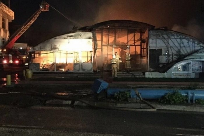 ДЧС Мангистау: Пожар на рынке «Масат» стал самым крупным в регионе за последние 12 месяцев