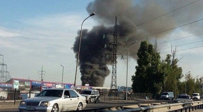 ДЧС Мангистау: Пожар на рынке «Масат» стал самым крупным в регионе за последние 12 месяцев