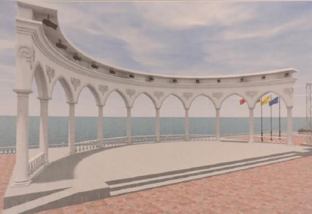 В Актау планируют установить две стационарные сцены на берегу моря