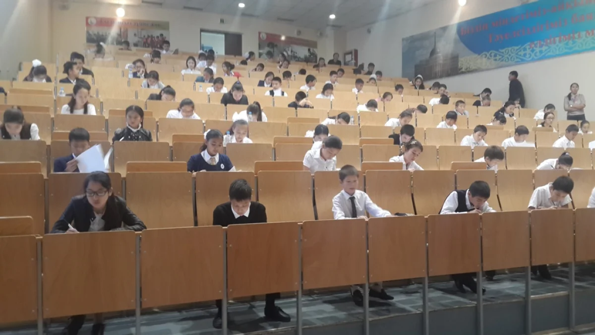 Вступительные экзамены в НИШ. Фото предоставлено НИШ