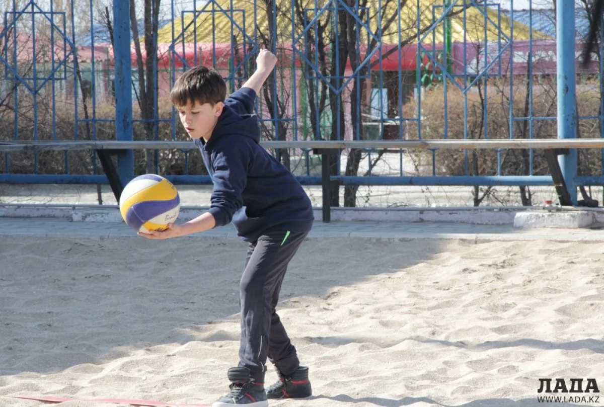 Воспитанник ВК «Каспий». Фото автора