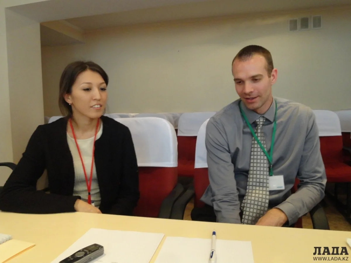 Бретт Крейг во время занятий. Фото автора