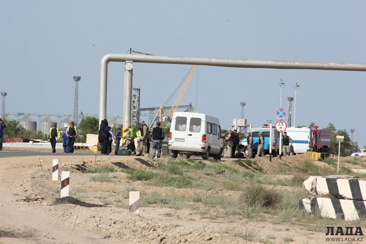Учения в Актау. Фото Азамата Сарсенбаева
