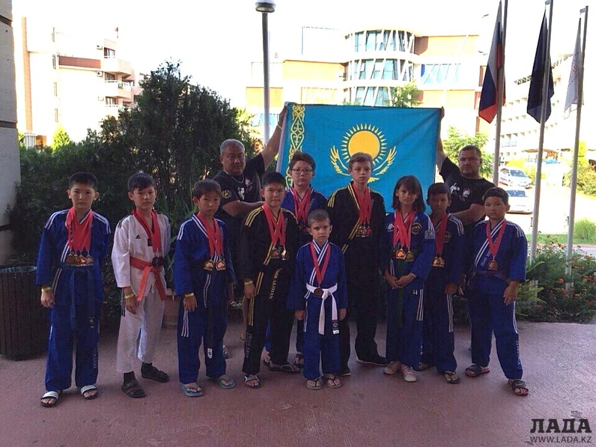 Спортсмены из Актау. Фото предоставлено участниками соревнований