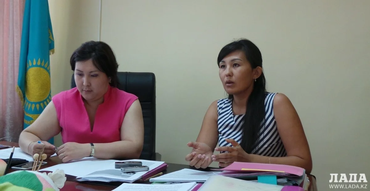 Назгуль Турганалиева и Гульжан Исмаилова