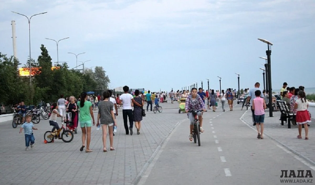 Набережная Актау