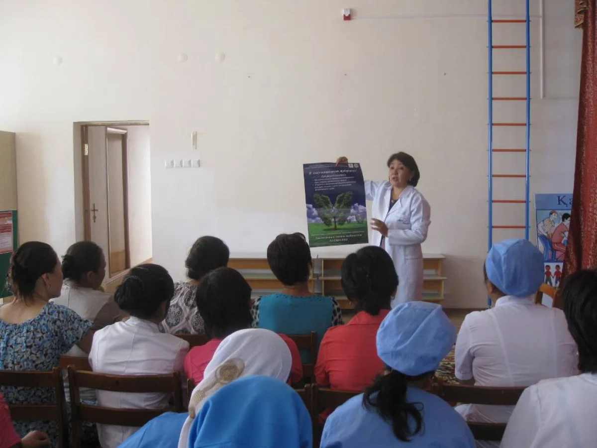 Семинар по профилактике заболеваний. Фото предоставлено центром ЗОЖ