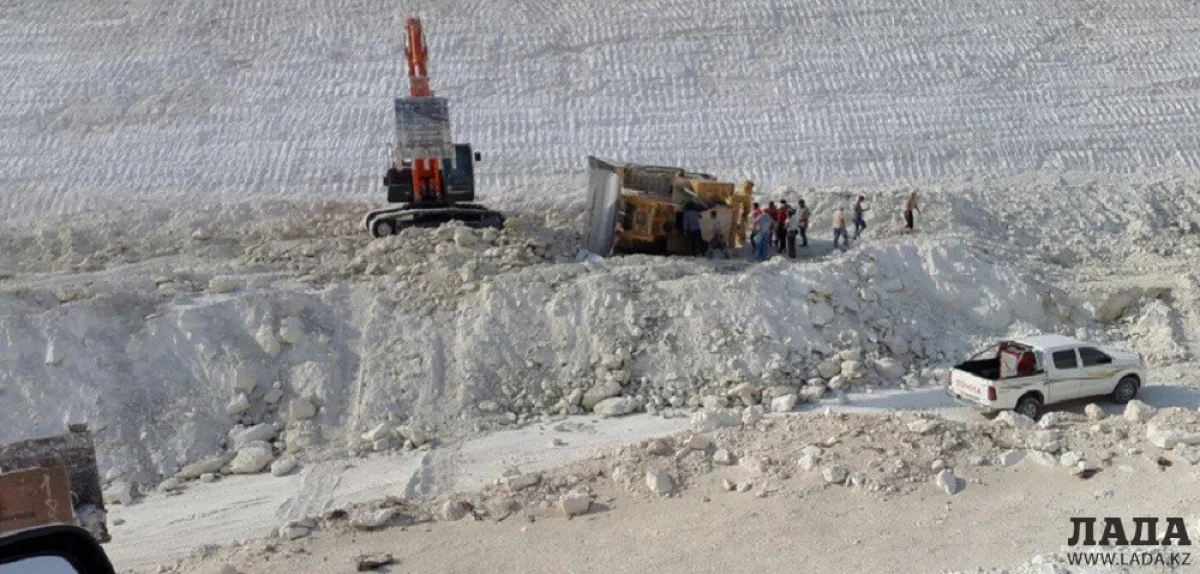 Место происшествия. Фото пользователя lada.kz