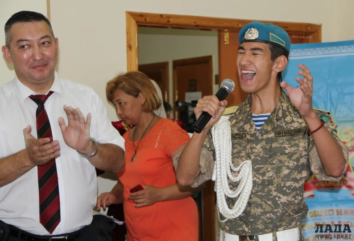 Воспитанник военно-патриотического клуба «Кайсар» Искандер Нурахметов. Фото автора