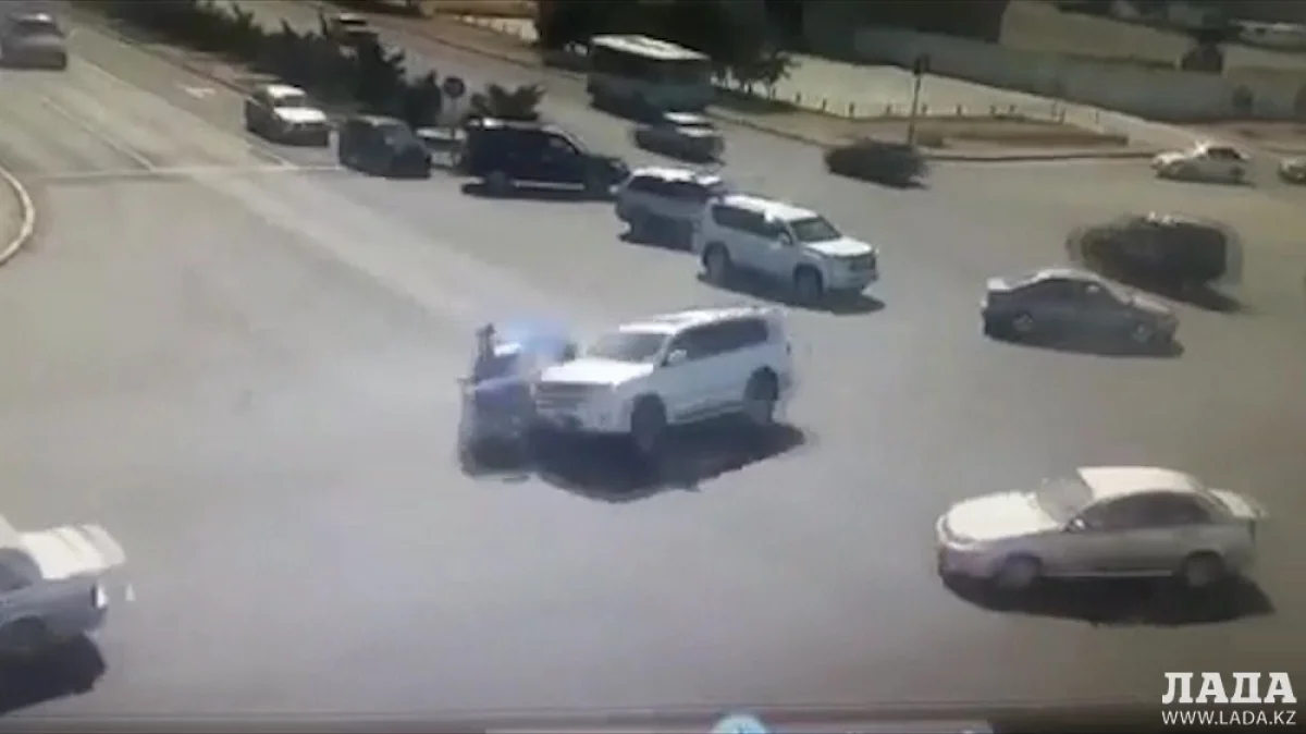 Момент аварии