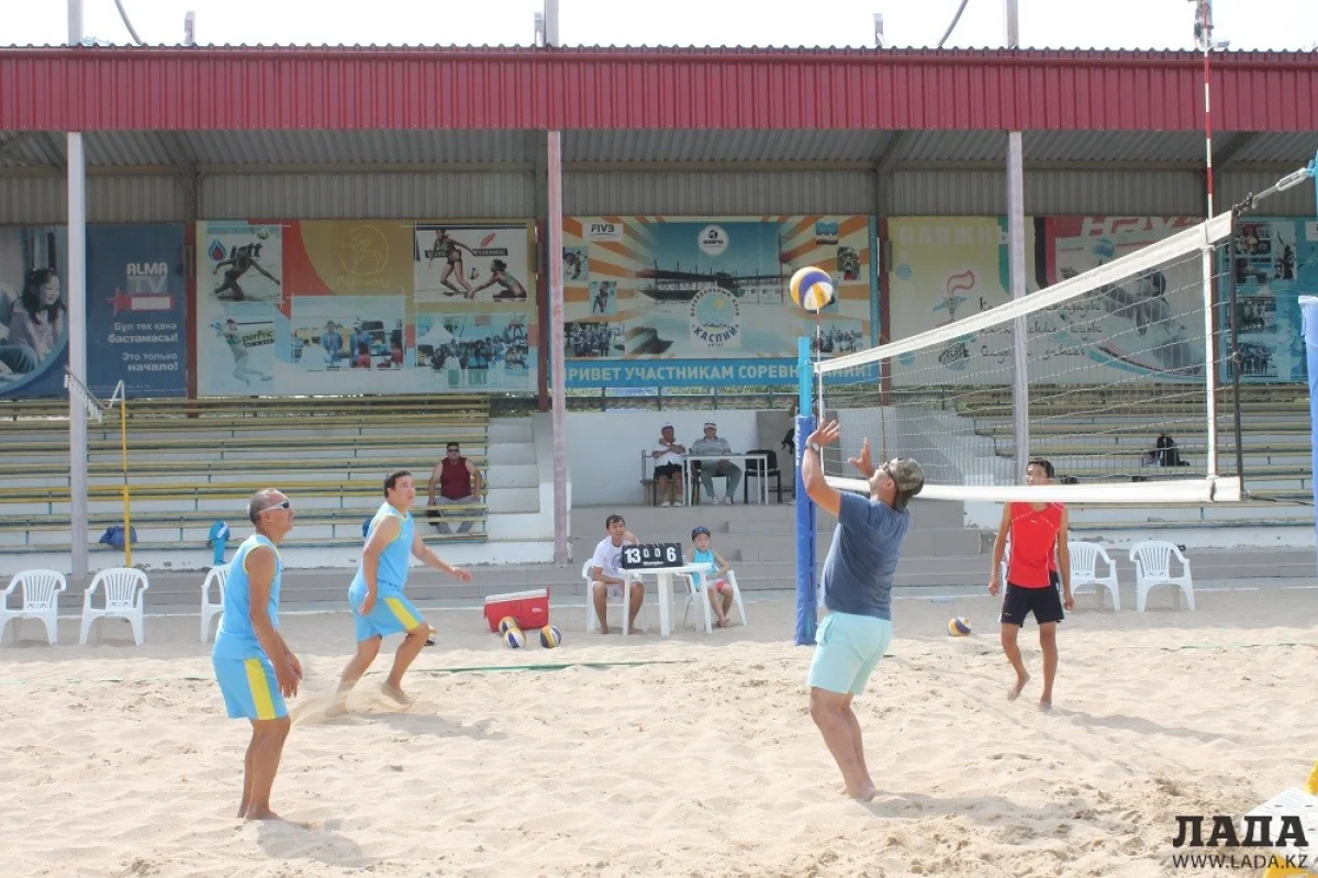 В игре актауская команда. Фото автора