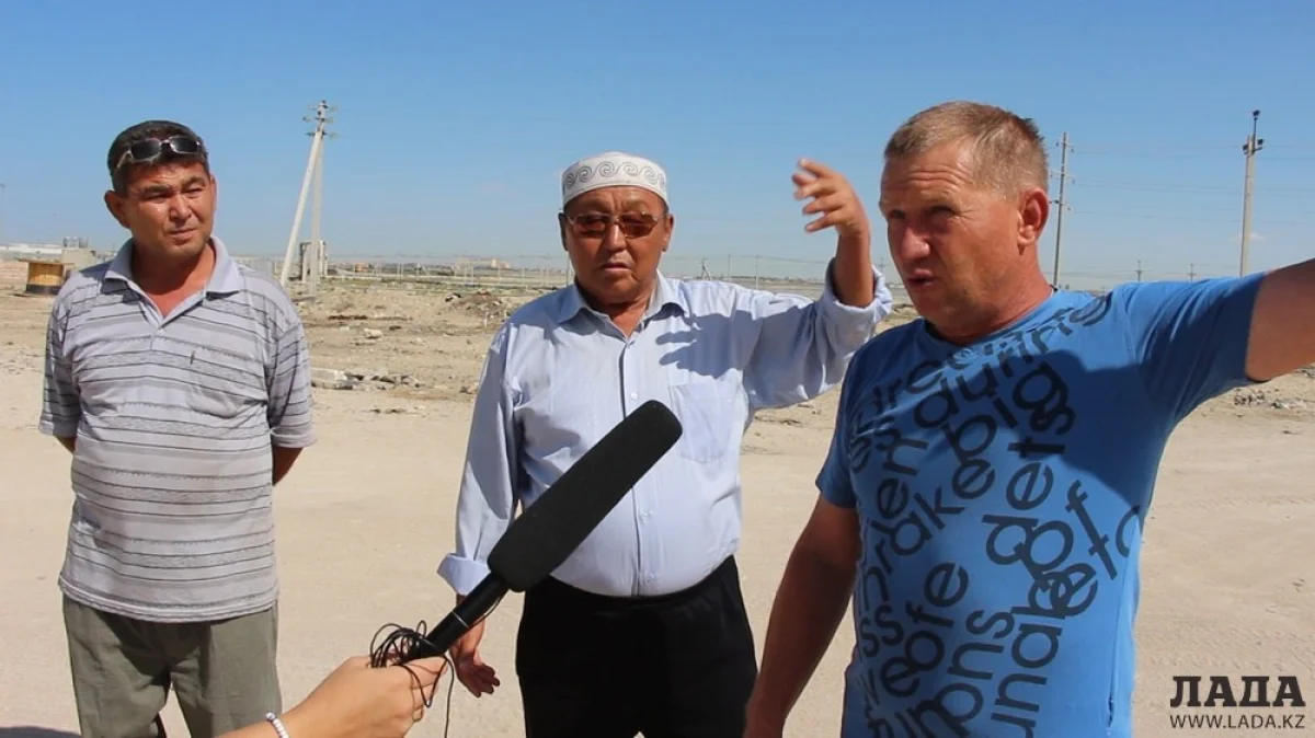 Жители поселка Умирзак. Фото автора