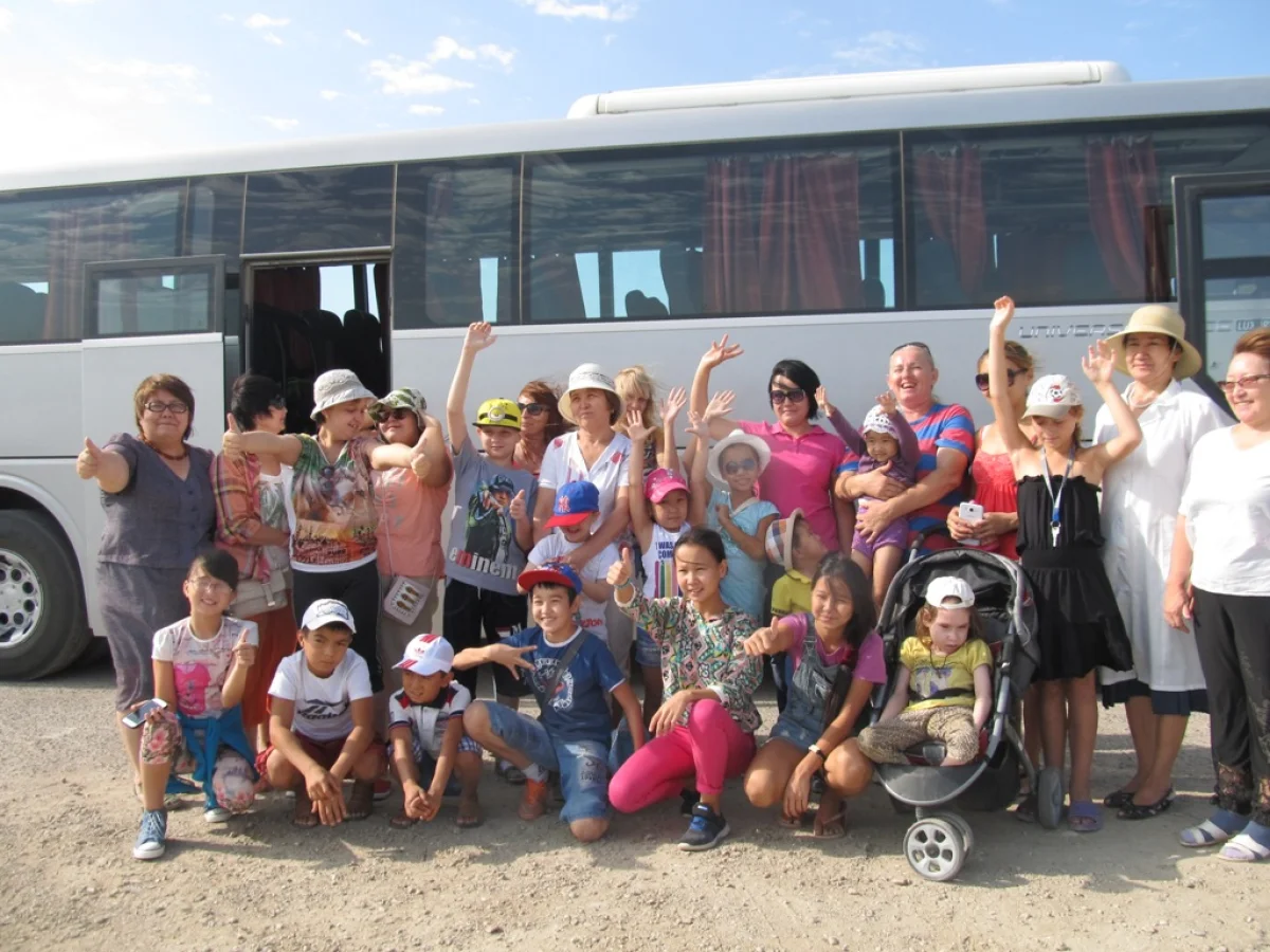 Первые экскурсии. Фото предоставлено фондом «РАДА-Актау»