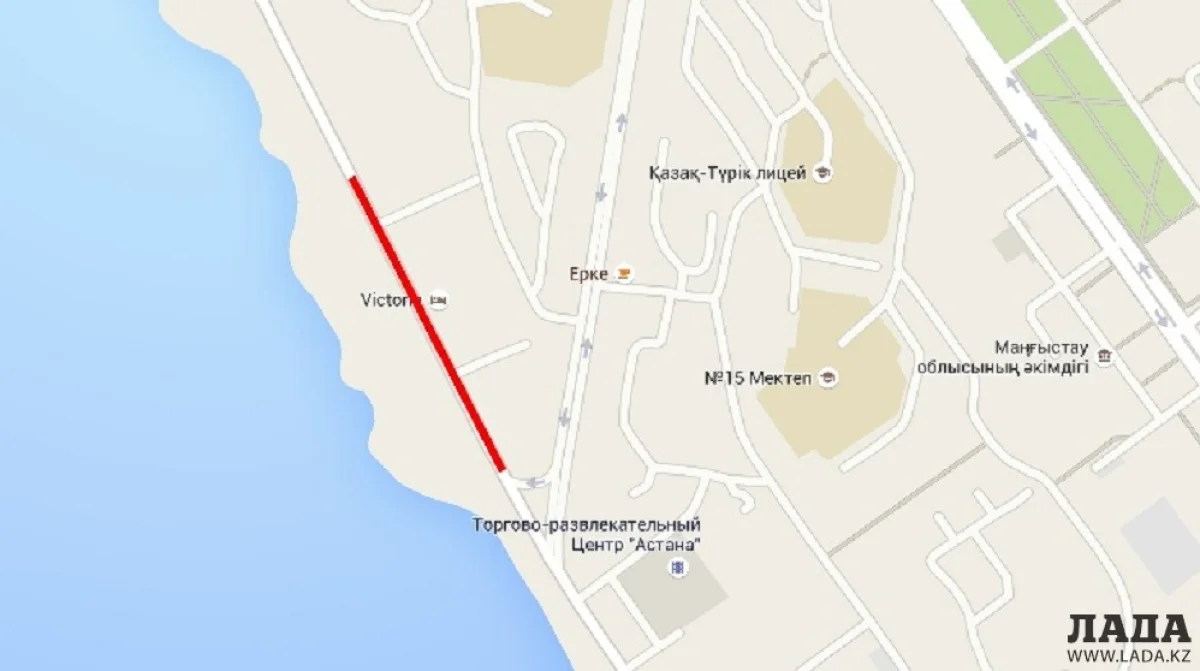 Схема предоставлена пресс-службой акимата Актау