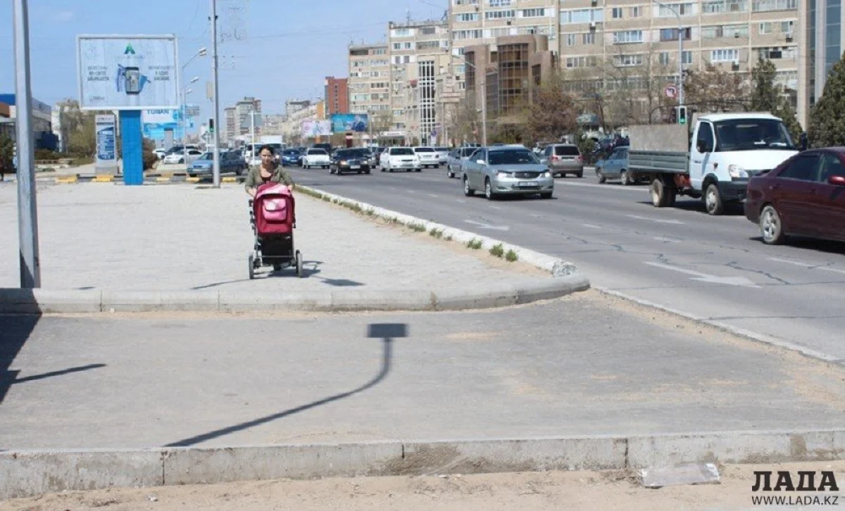 Дороги в Актау