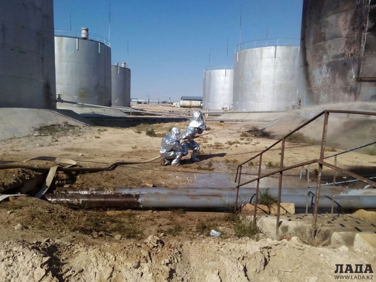 Фото пресс-службы ДЧС Мангистау