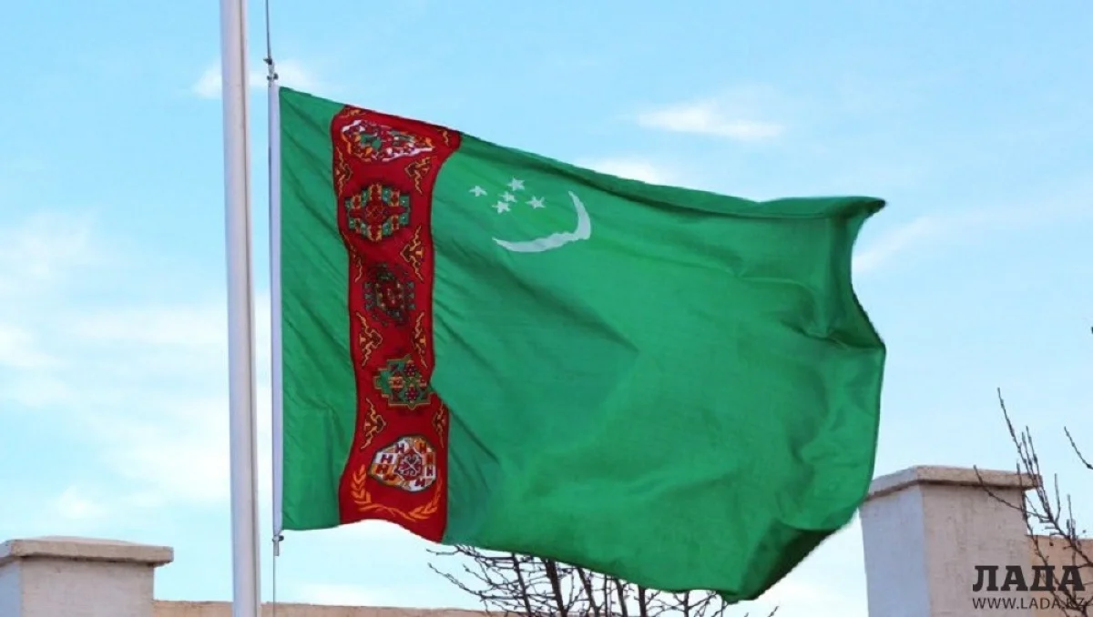 Флаг Туркменистана