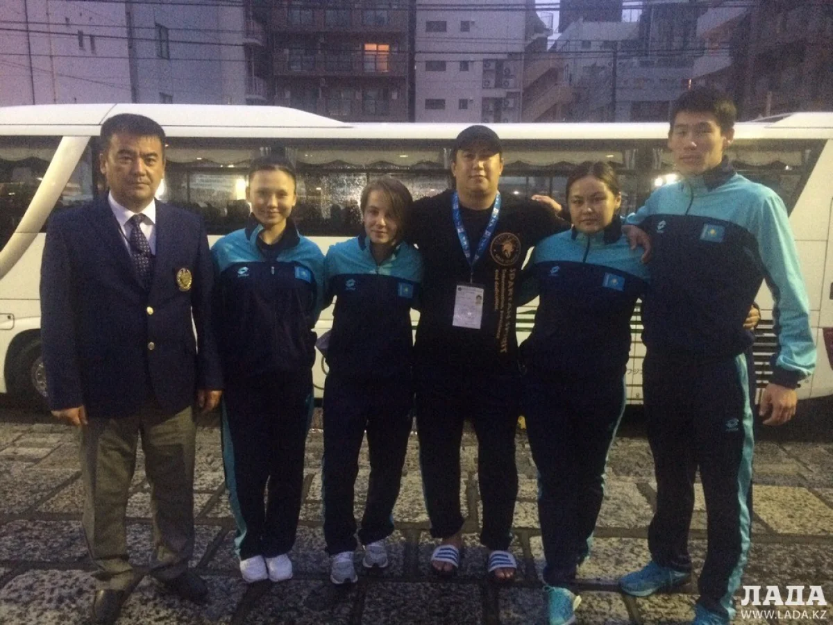 Актауские каратисты. Фото предоставлено участниками соревнований.