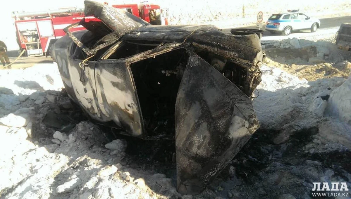 Фото с места аварии