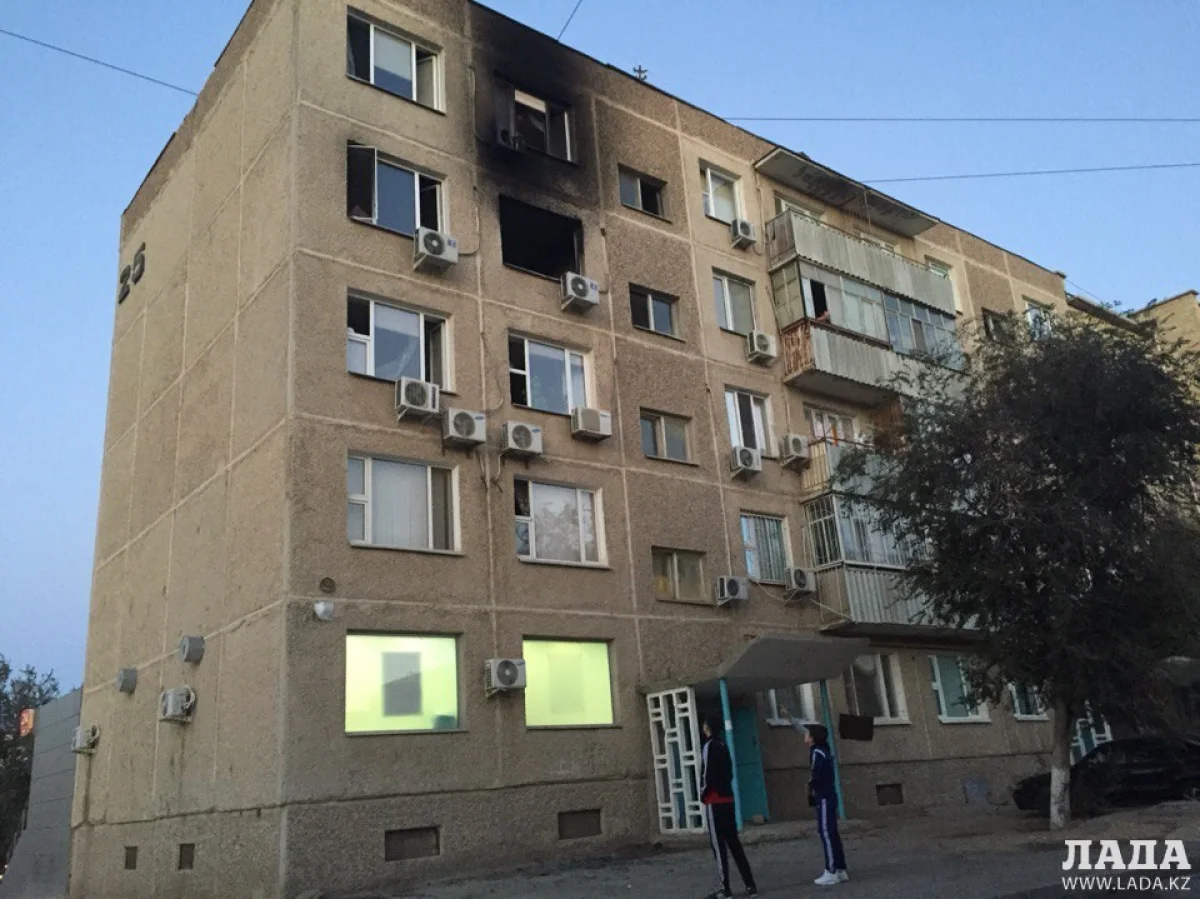 Дом, в котором произошло возгорание квартиры