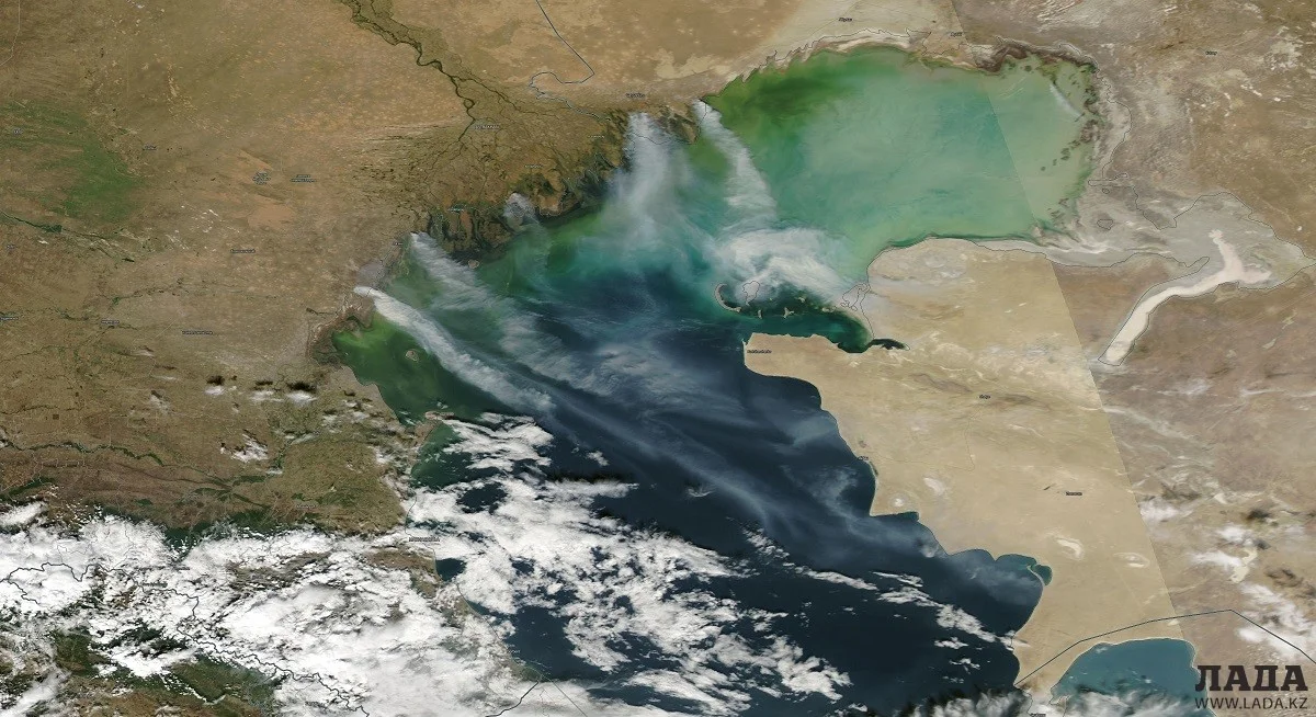 Снимок со спутника NASA