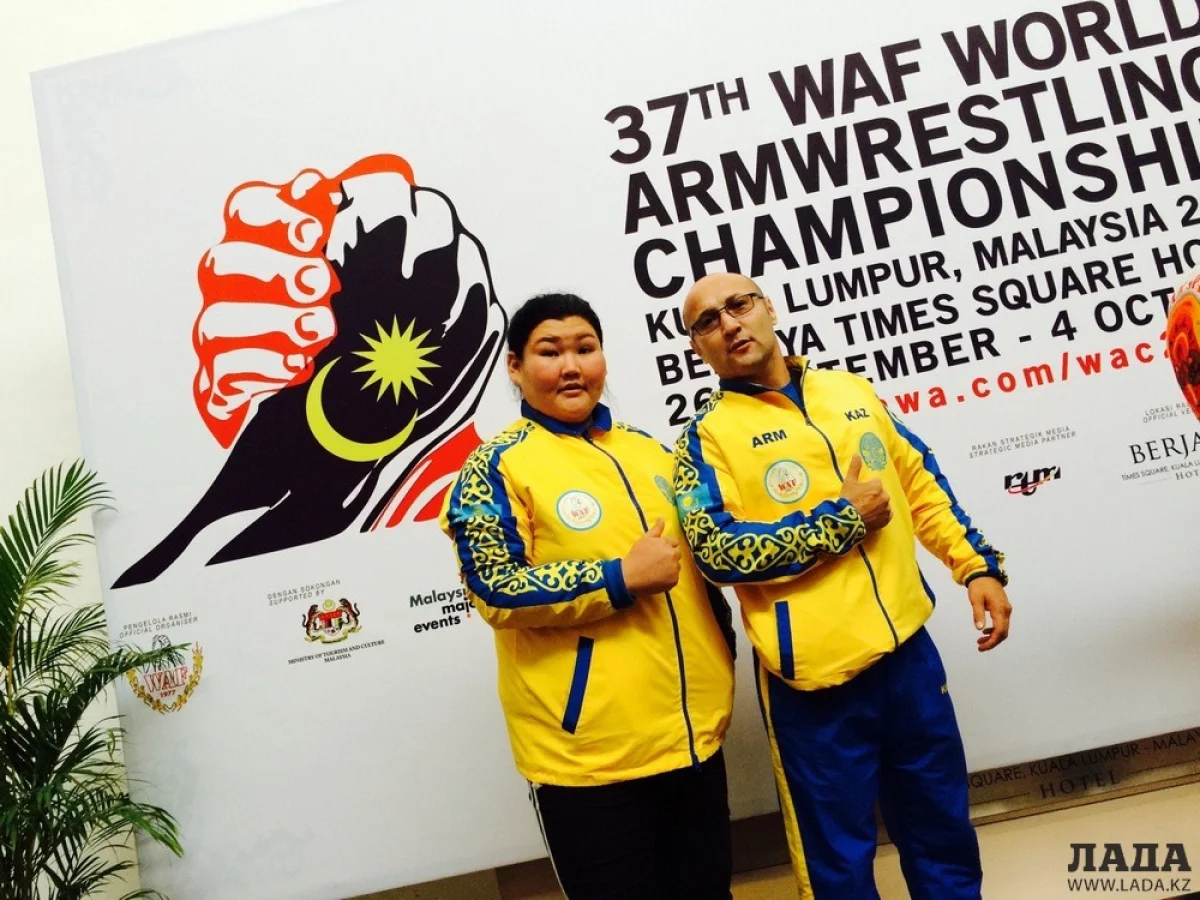 Айжан Маймакова и Роман Исламгалиев. Фото предоставлено участниками соревнований