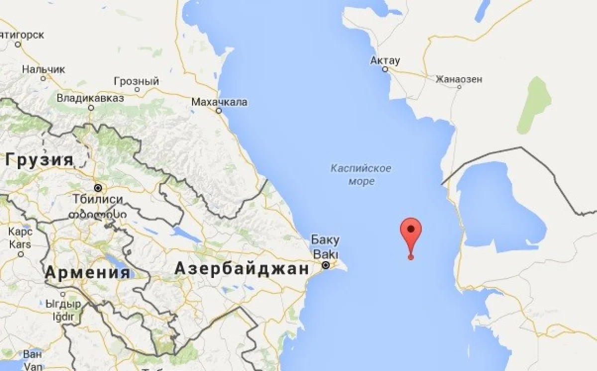 Место землетрясения