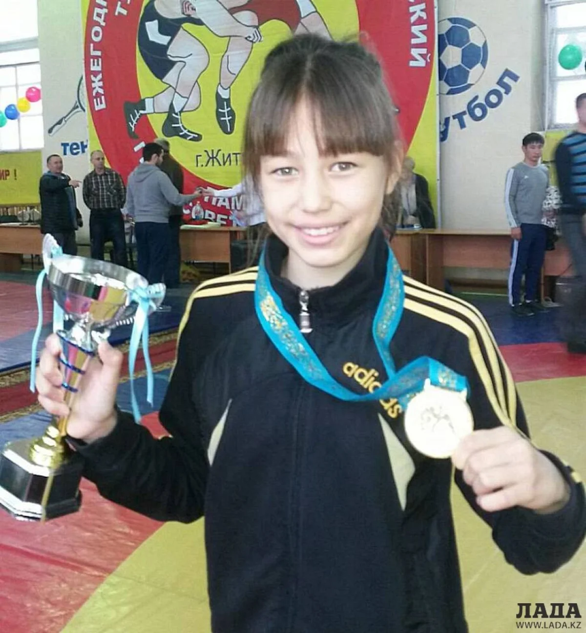 Победительница турнира Марал Танибергенова. Фото предоставлено Александром Мухалевым