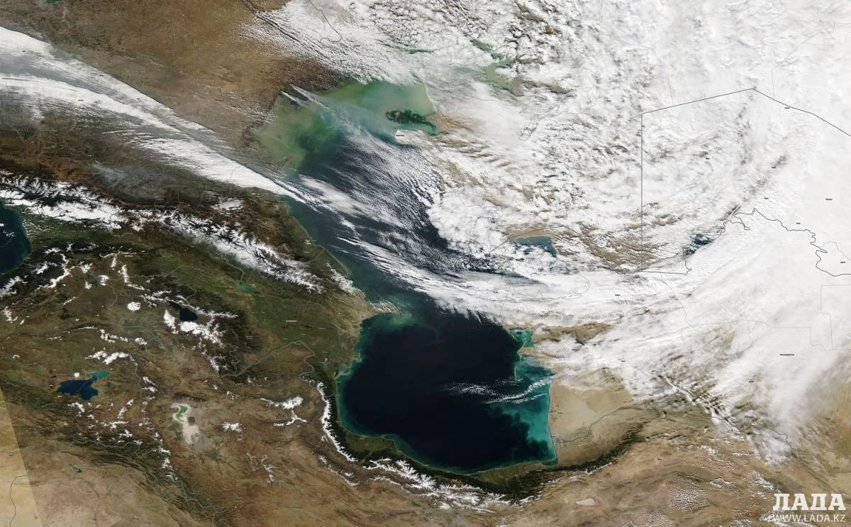 Фото со спутника NASA на 4 ноября