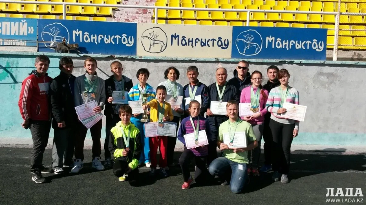 Сборная Мангистау. Фото предоставлено Александром Кабаргиным