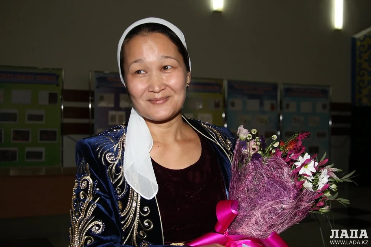 Победительница конкурса Райхан Кибасова