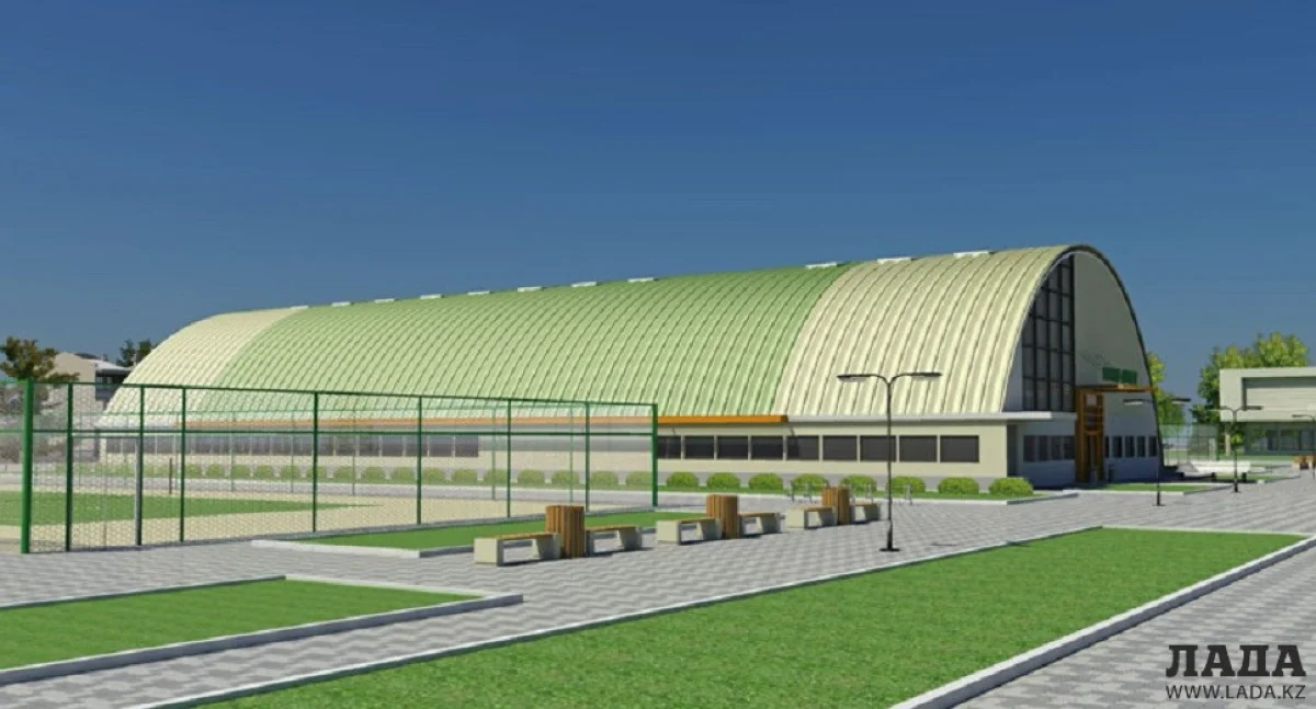 Пример быстровозводимых спортивных комплексов