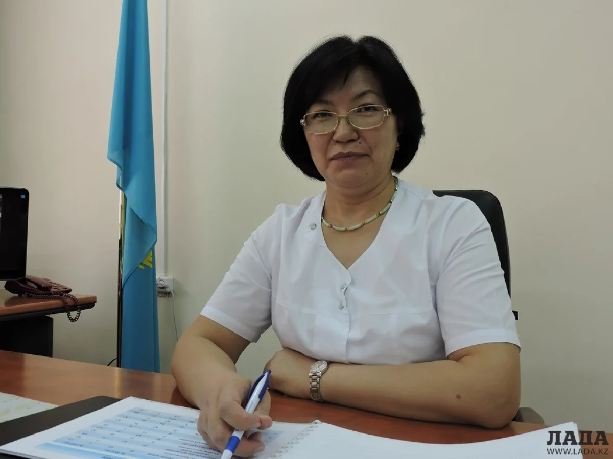 Г.Махимова, руководитель Актауского перинатального центра. Фото автора