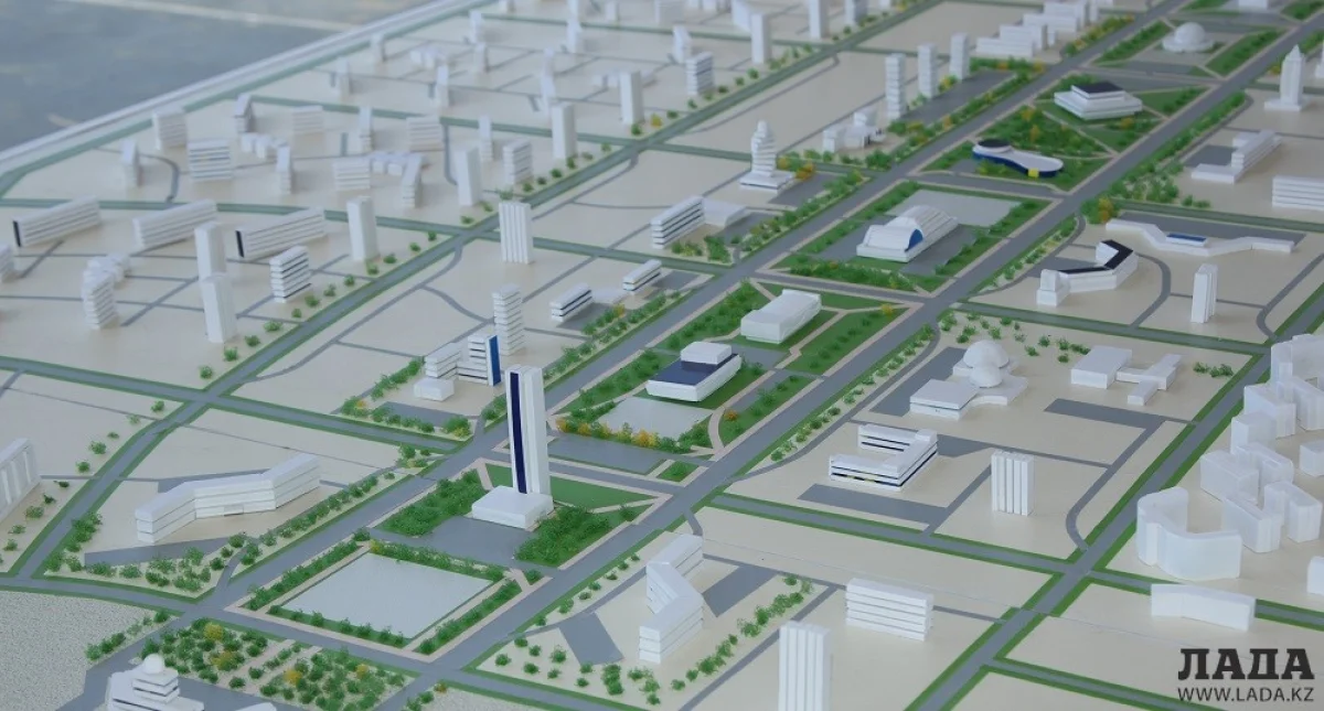 Проект новых микрорайонов Актау