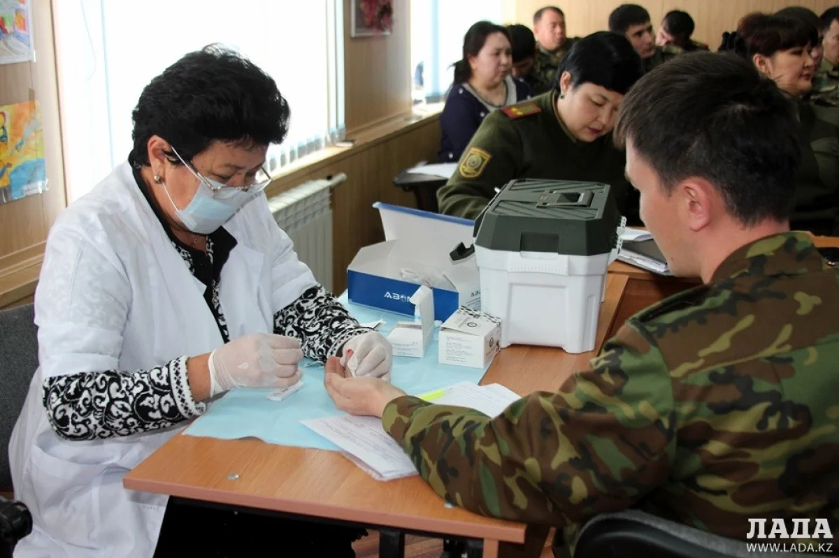 Пожарные прошли бесплатное обследование. Фото Рукии Сычевой