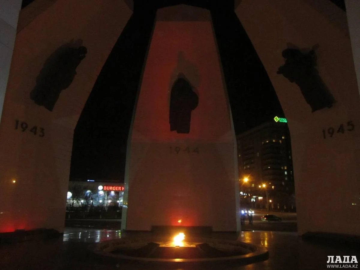 «Вечный огонь» зажгли. Фото автора