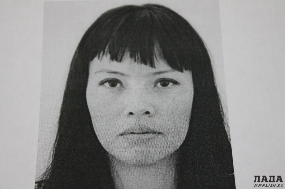 Пропавшая Гульбаршин Сахыпкалиева. Фото криминальной полиции
