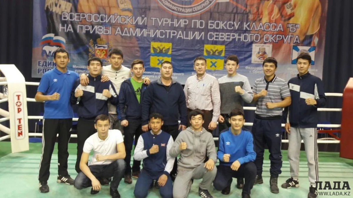 Сборная Мангистауской области. Фото предоставлено пресс-службой Федерации бокса Мангистауской области