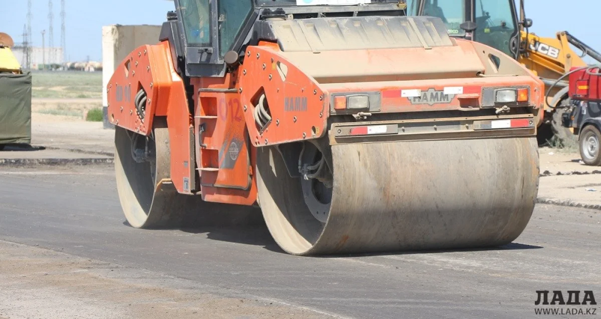 Ремонт дорог в Мангистауской области