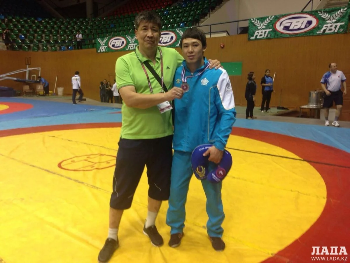 Жигер Закиров и Канат Озганбаев. Фото предоставлено Канатом Озганбаевым