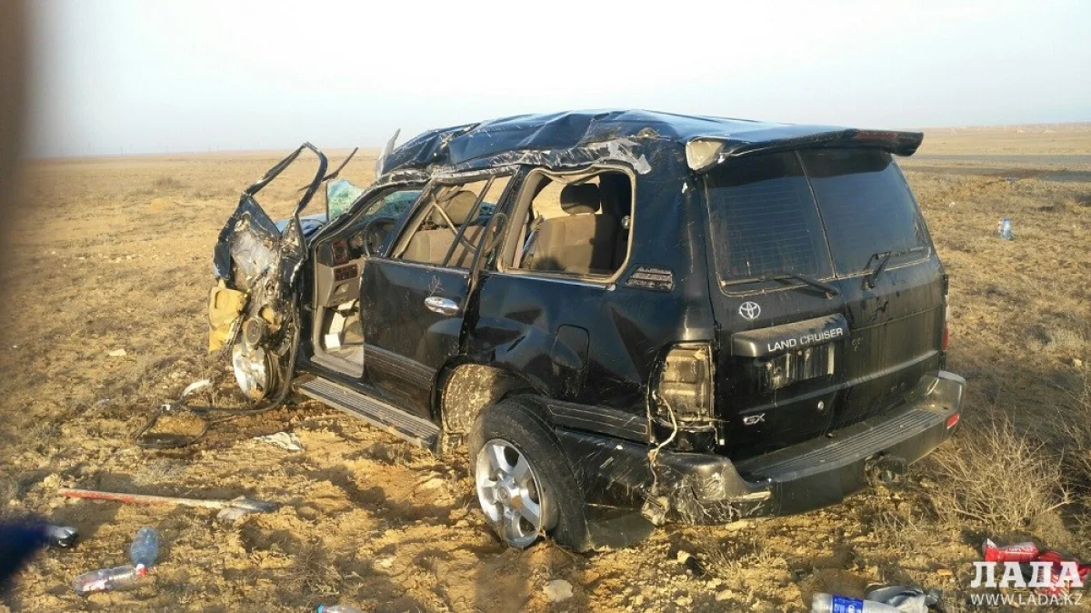 ДТП на трассе Жанаозен-Актау. Фото пользователя