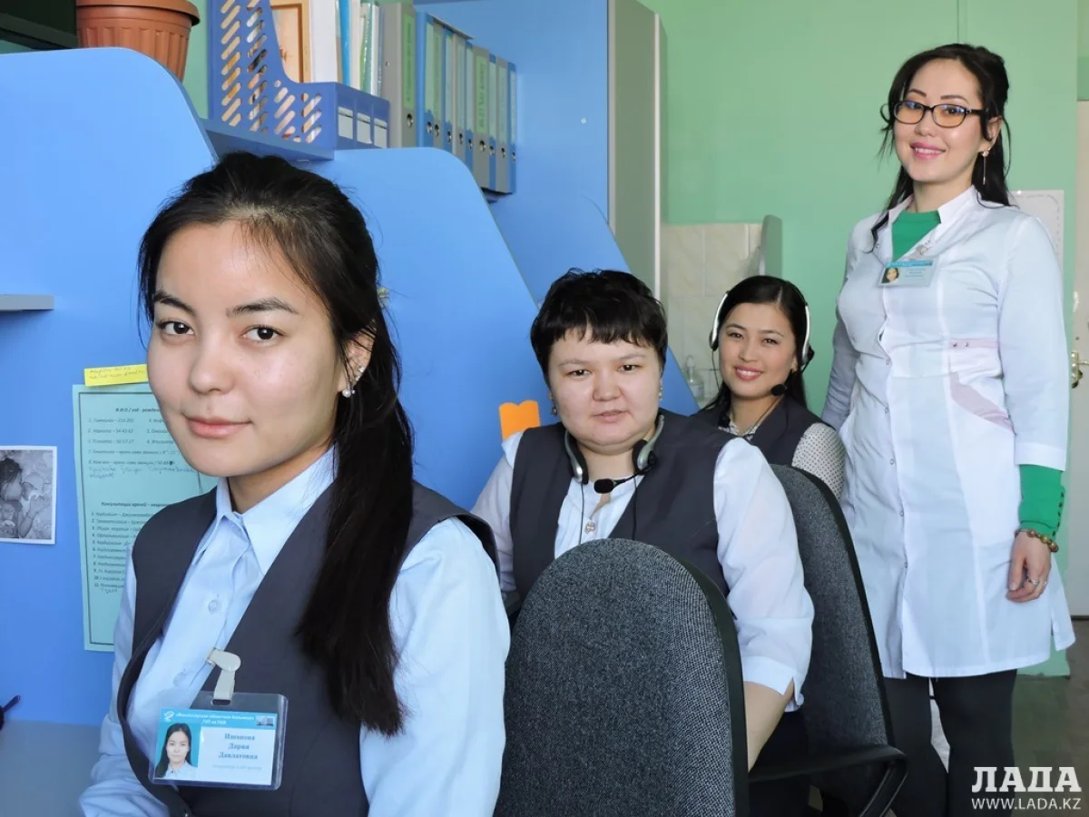 Операторы call-центра за работой. Фото автора