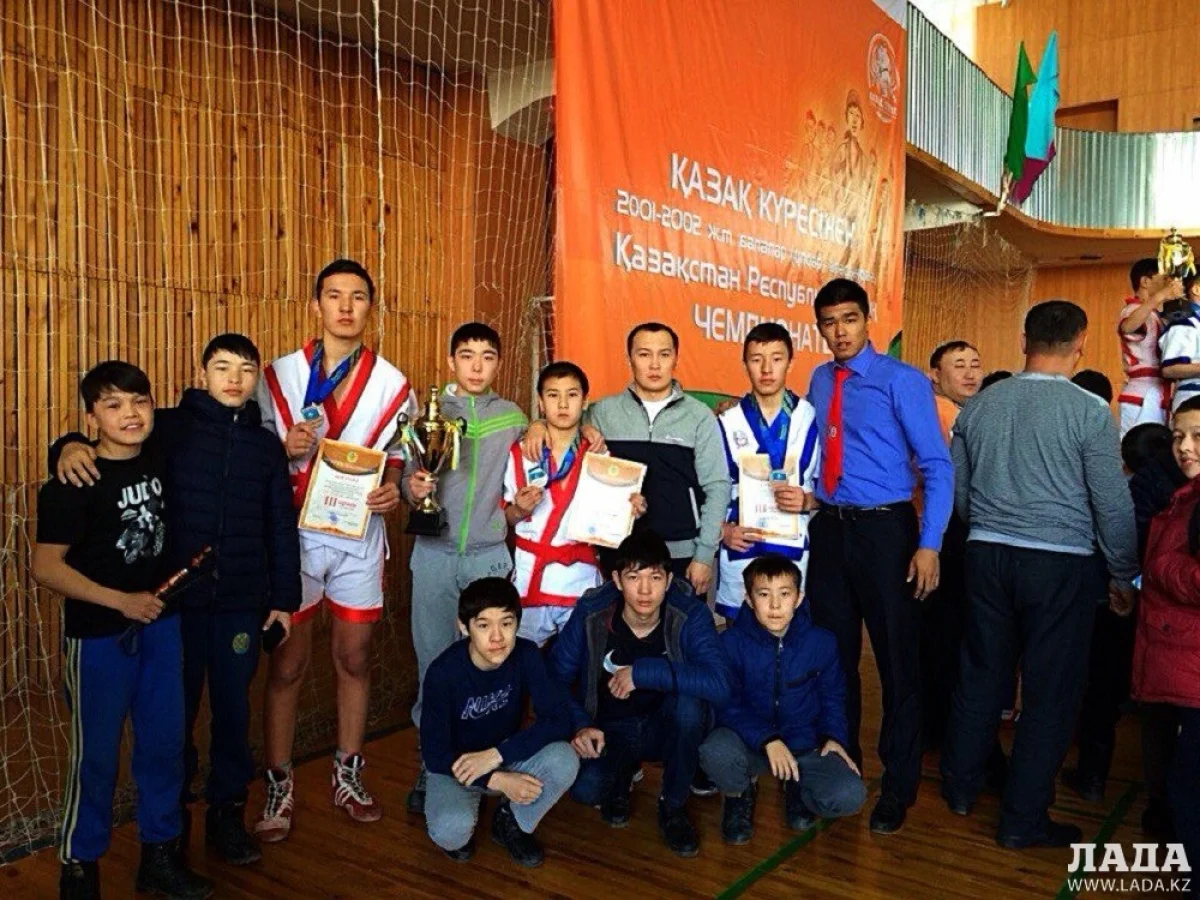 Сборная области. Фото предоставил Жамбыл Бисенкулов