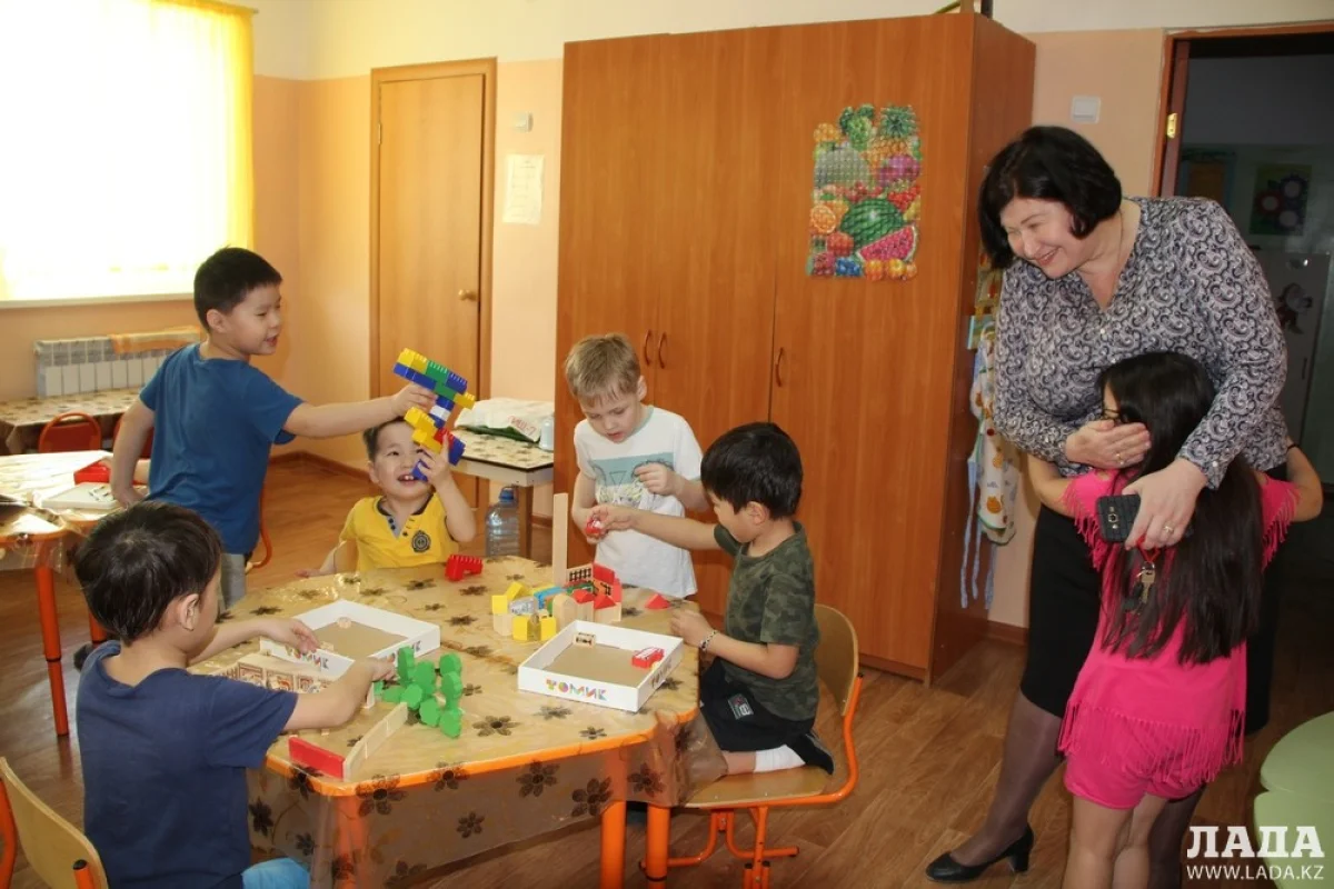 Детский сад "Бакыт Актау". Фото автора