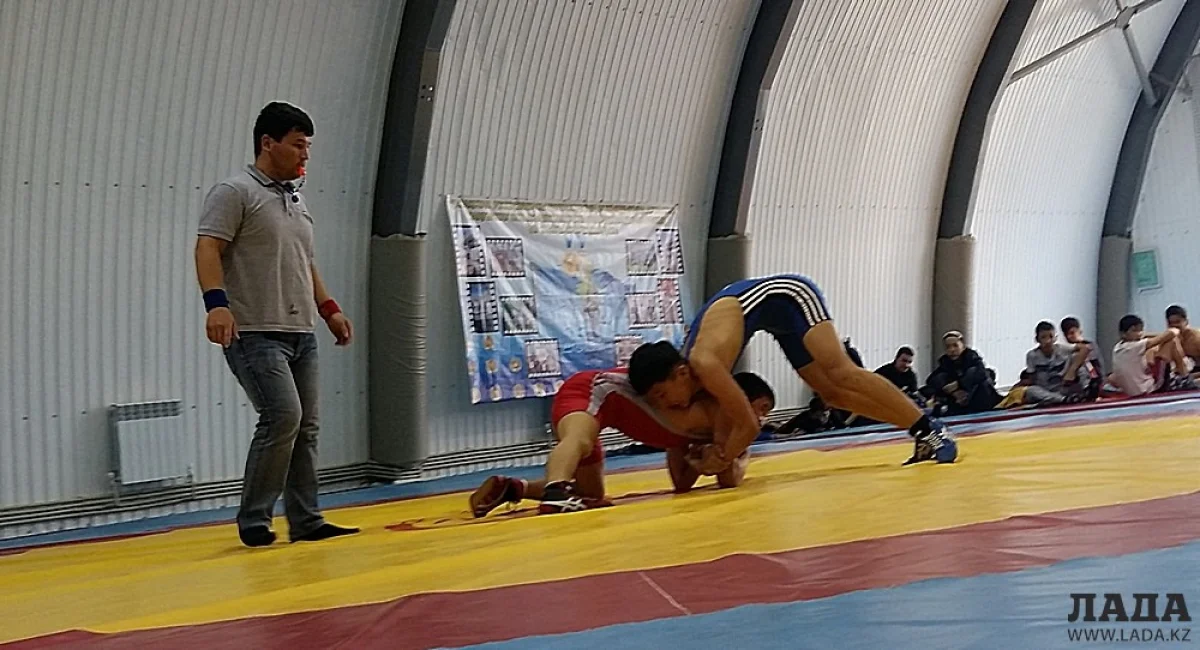Финальные схватки. Фото предоставлено ДЮСШ села Баскудук