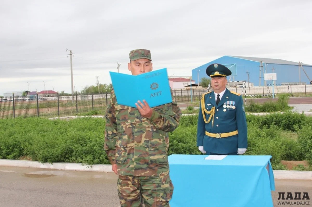 Принятие присяги. Фото Рукии Сычевой