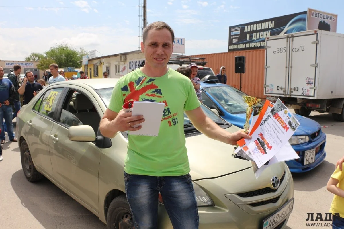 Победитель скоростного маневрирования Дмитрий Казаков. Фото Кадырбека Айдарулы