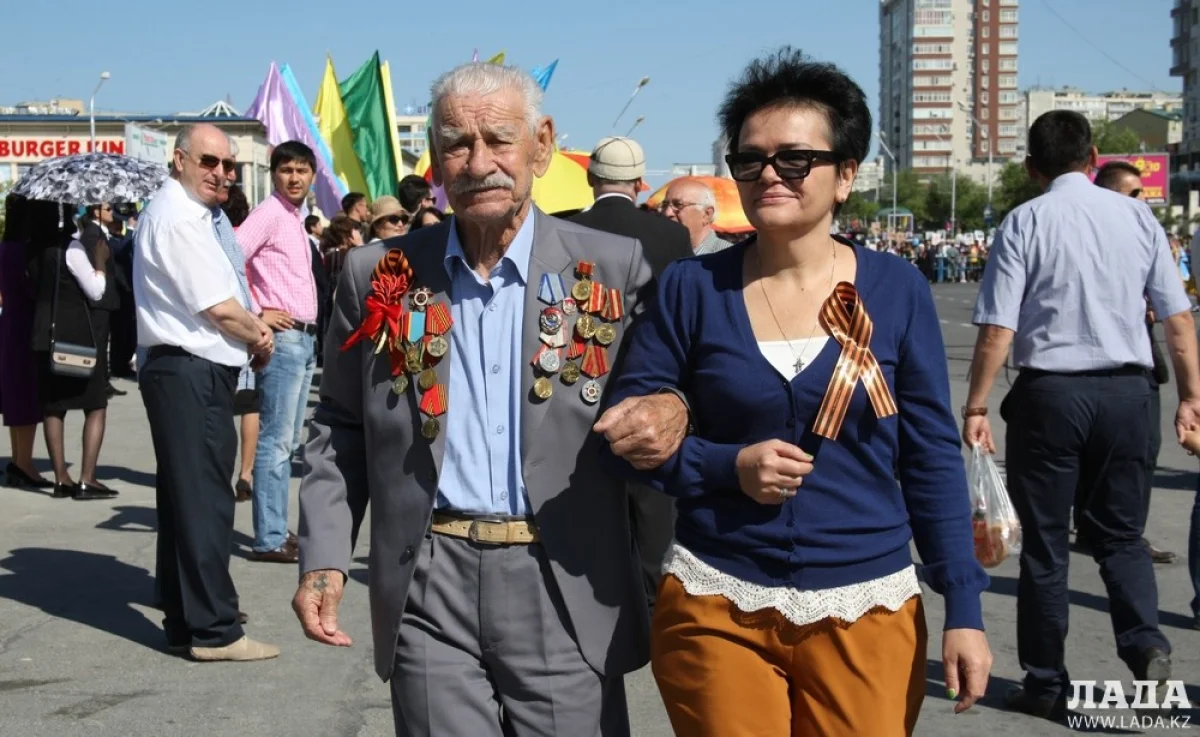 В Актау отметили День Победы