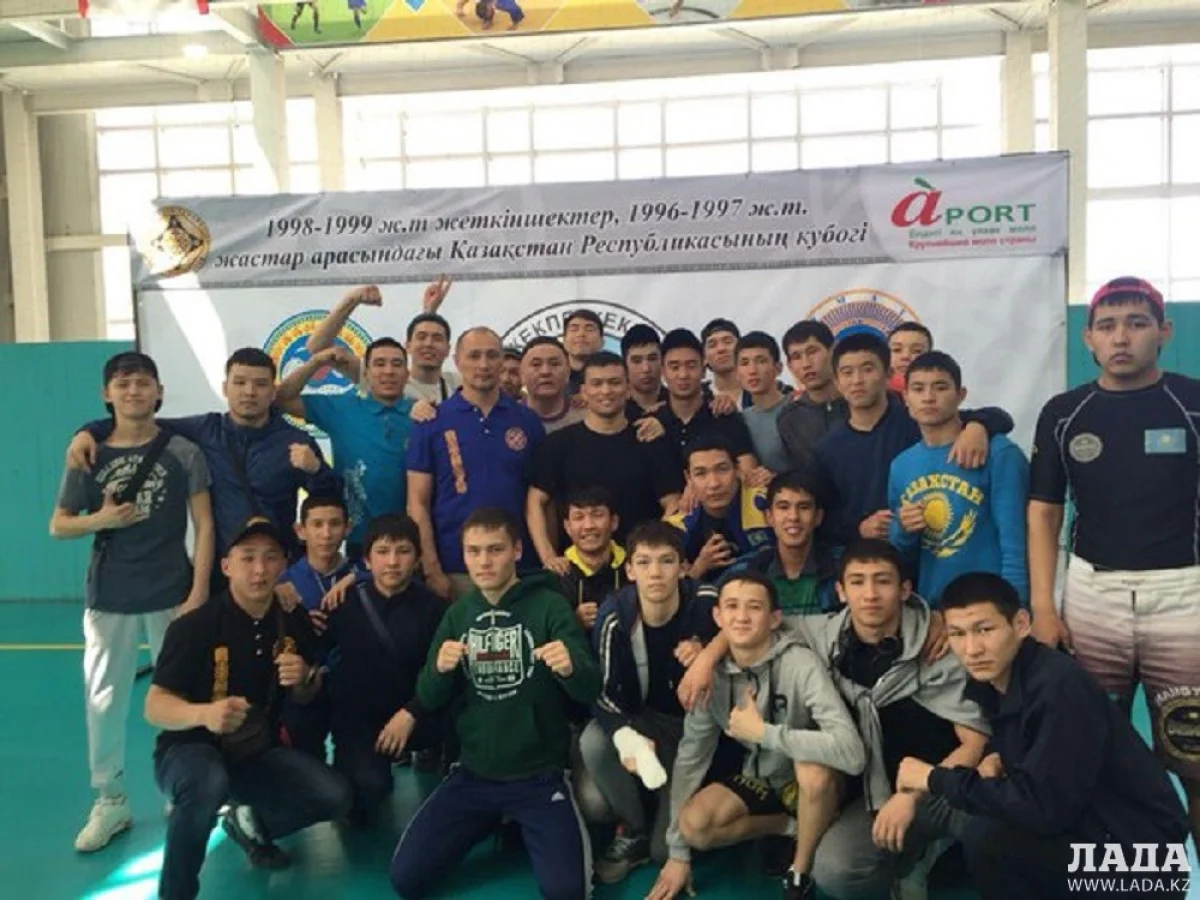 Команда Мангистауской области. Фото участников турнира