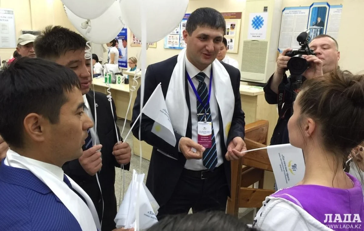 Назарали Селимов на форуме. Фото предоставила Гульнара Ходжабекова